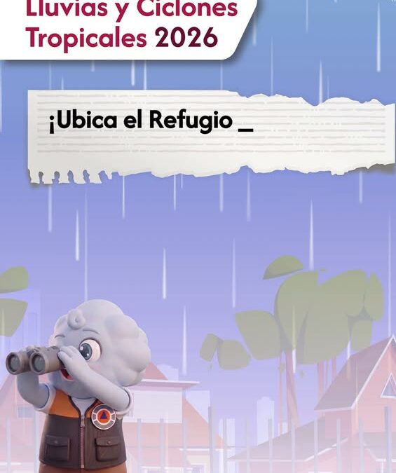 Ubica el refugio temporal más cercano a tu vivienda, recomienda PC