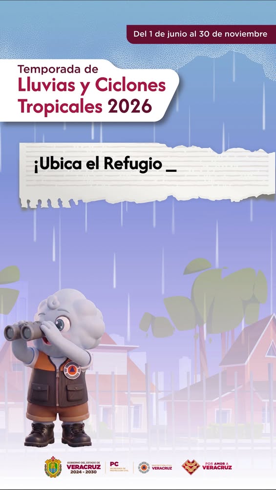 Refugio temporal en Veracruz