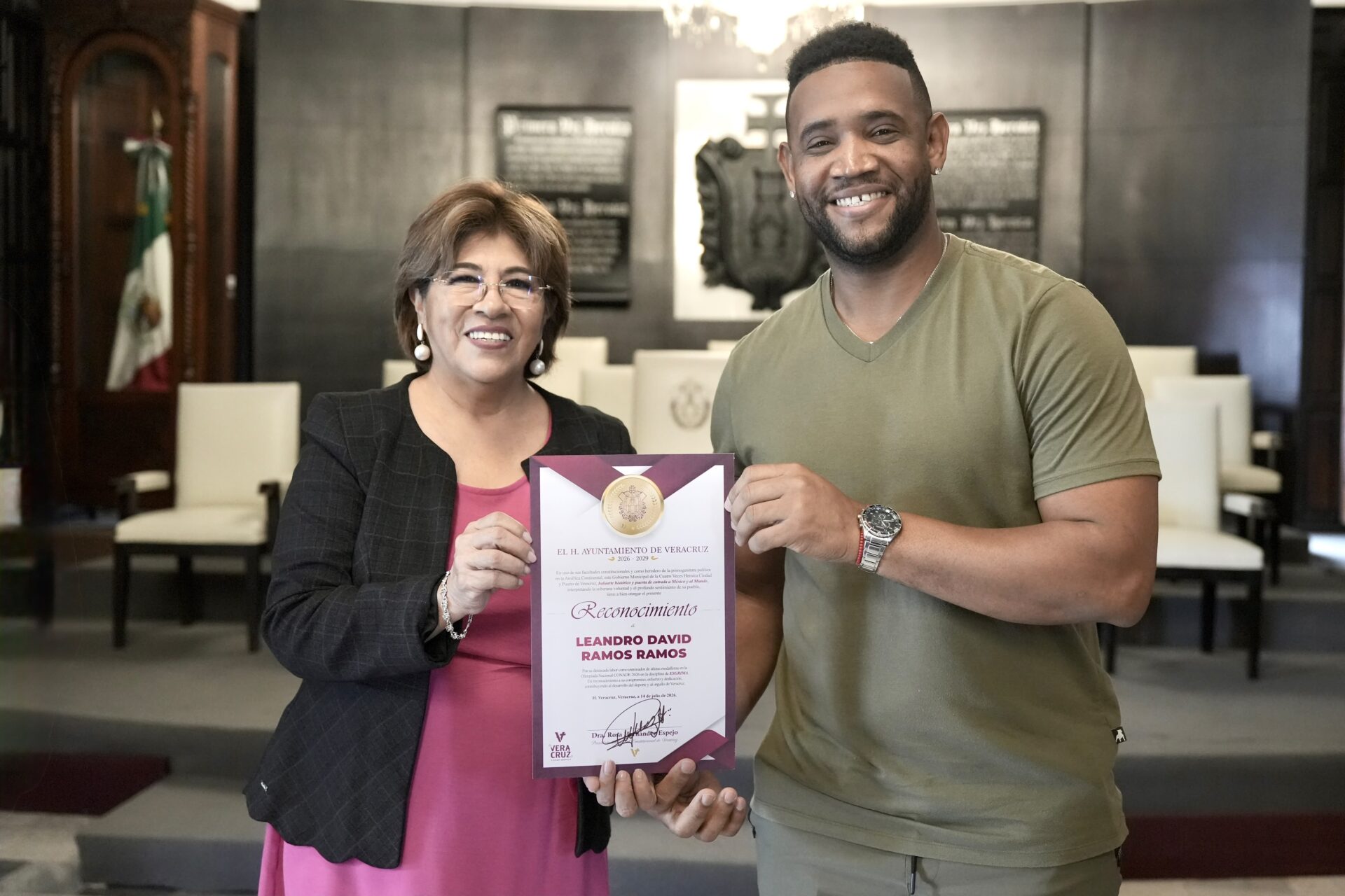 Rosa María Hernández refrenda apoyo al deporte municipal
