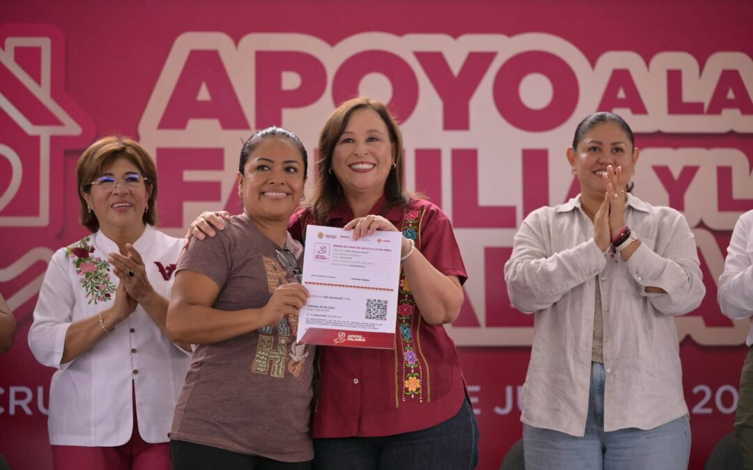 Gobernadora Nahle entrega 5,763 apoyos y anuncia nueva fase del programa