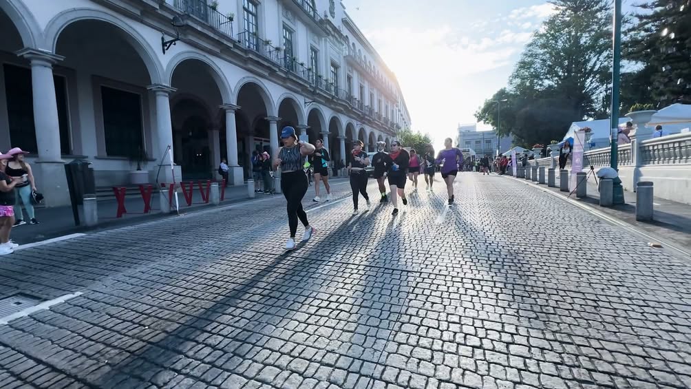 Xalapa celebró Ruta Recreativa con VaqueRun y múltiples actividades