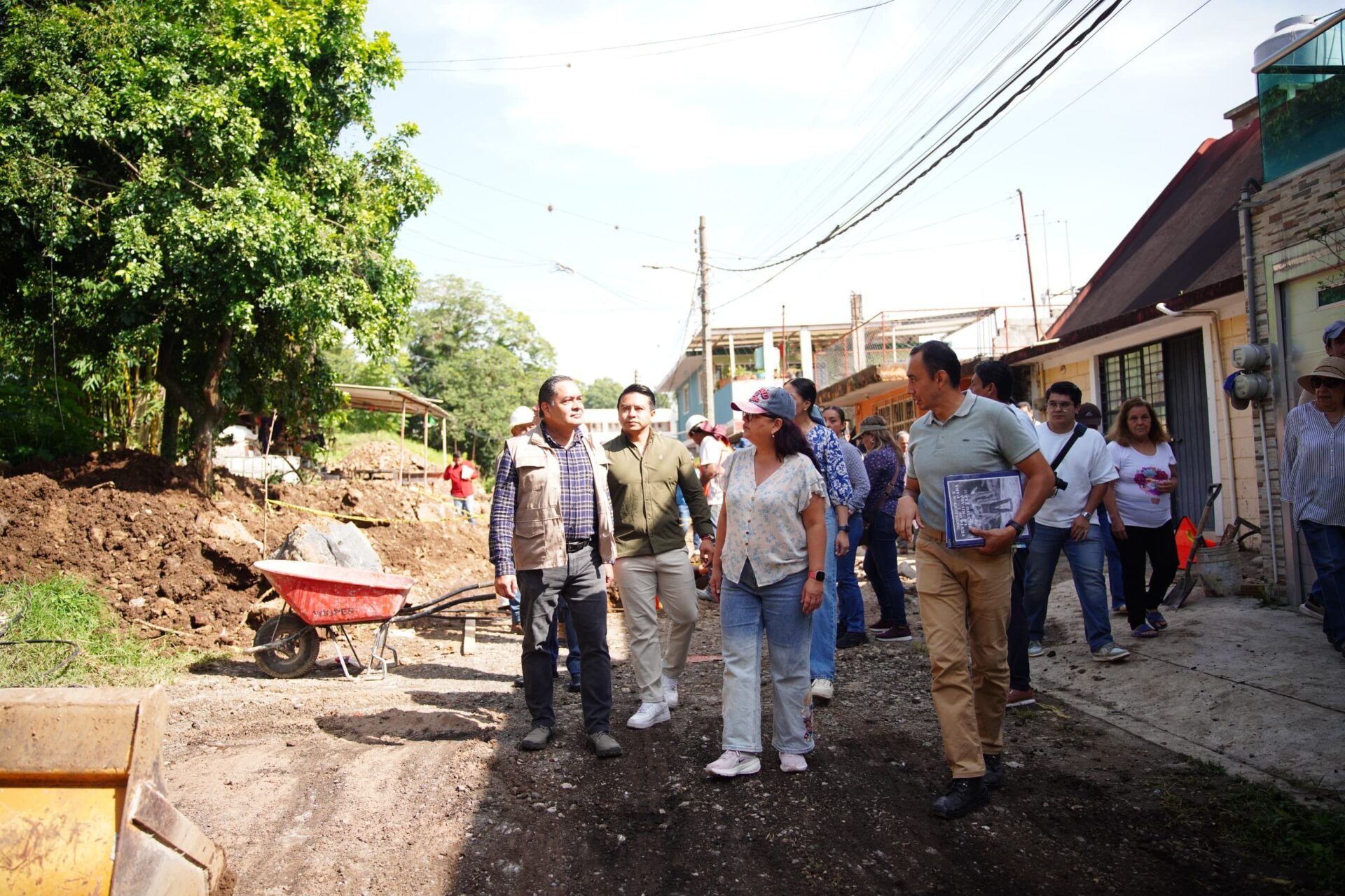 Arrancan obras hidráulicas en dos colonias de Xalapa