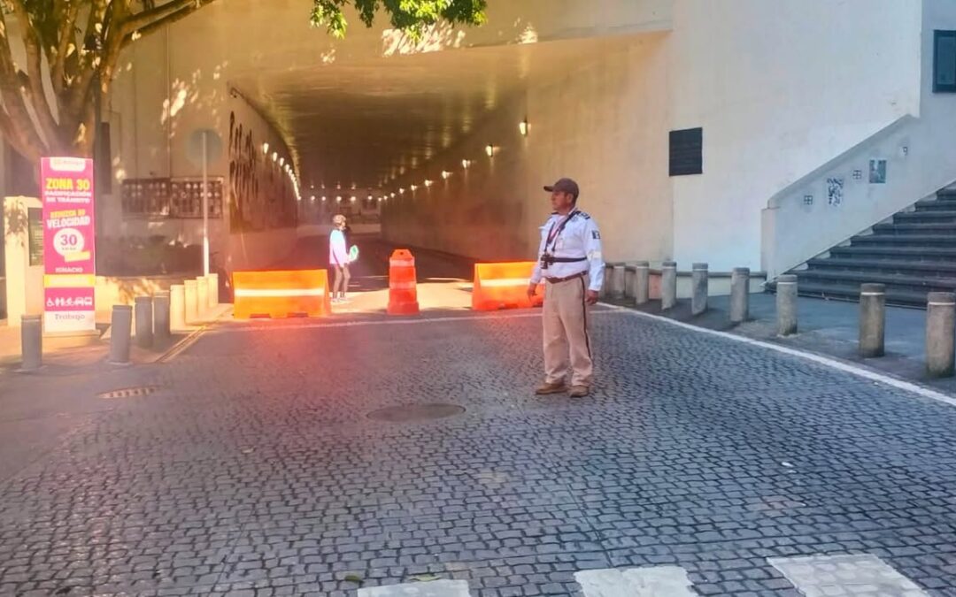 SSP brinda seguridad vial en Ruta Recreativa de Xalapa