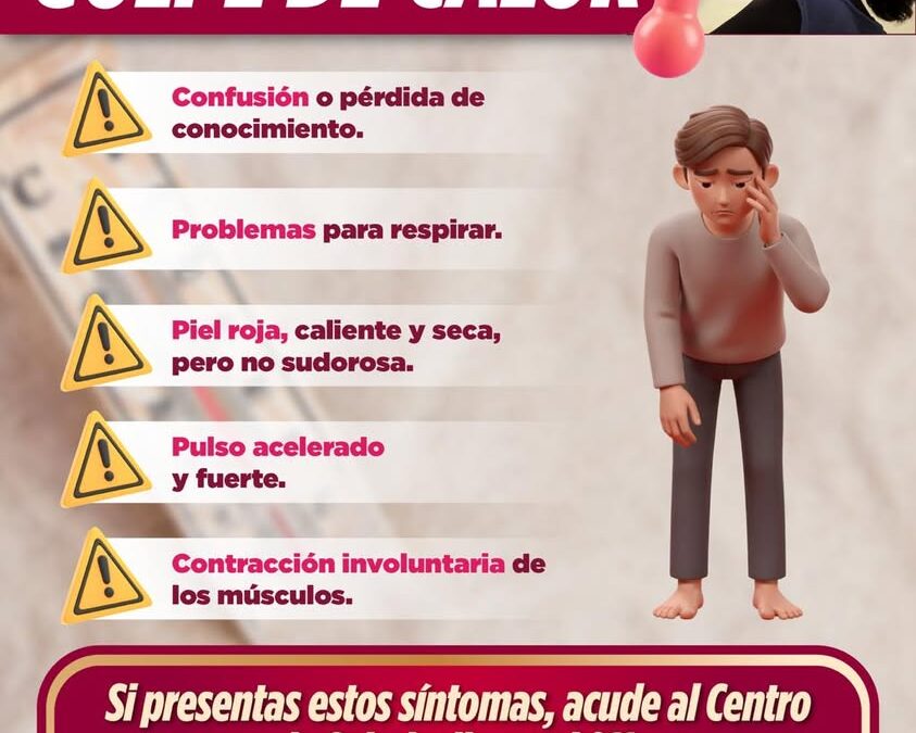 Síntomas de golpe de calor: acude a un centro de salud