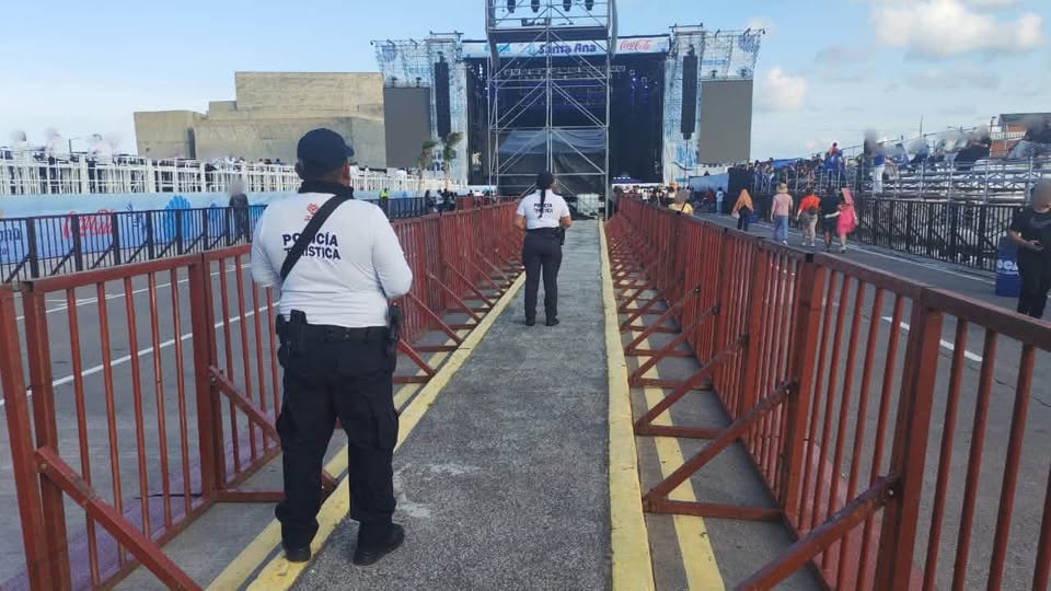 SSP Veracruz mantiene operativo de seguridad en Fiestas de Santa Ana 2026