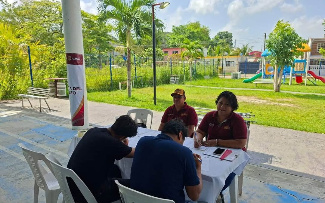 SSP Veracruz presenta prevención tecnológica en Comunidad Segura de Tuxpan