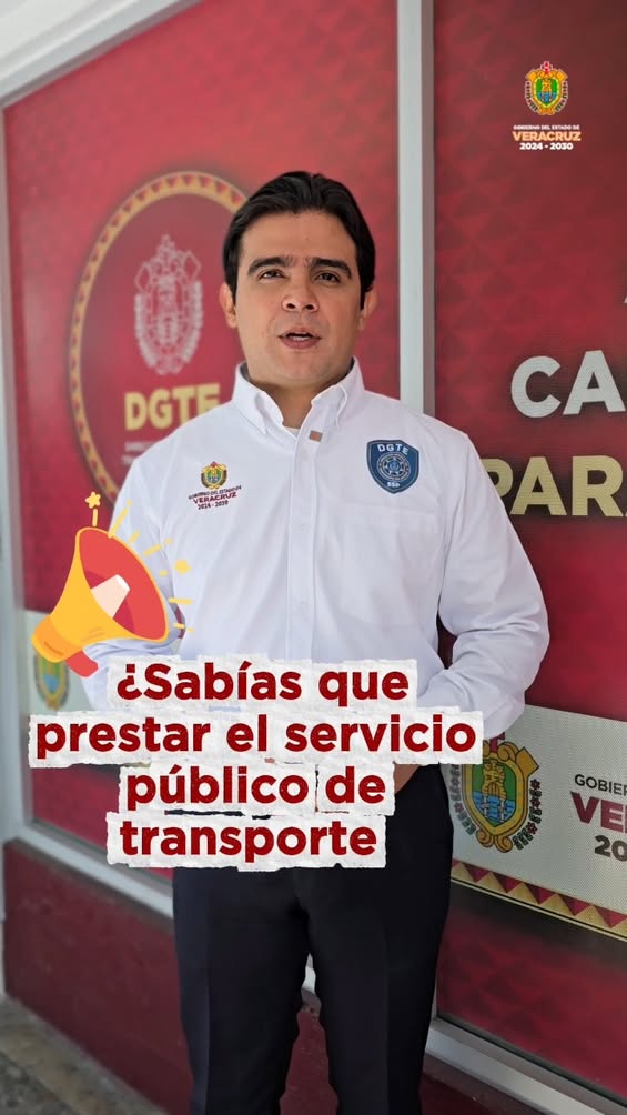 ssp-veracruz-multa-transporte-sin-concesion Logotipo de la SSP Veracruz en un fondo azul