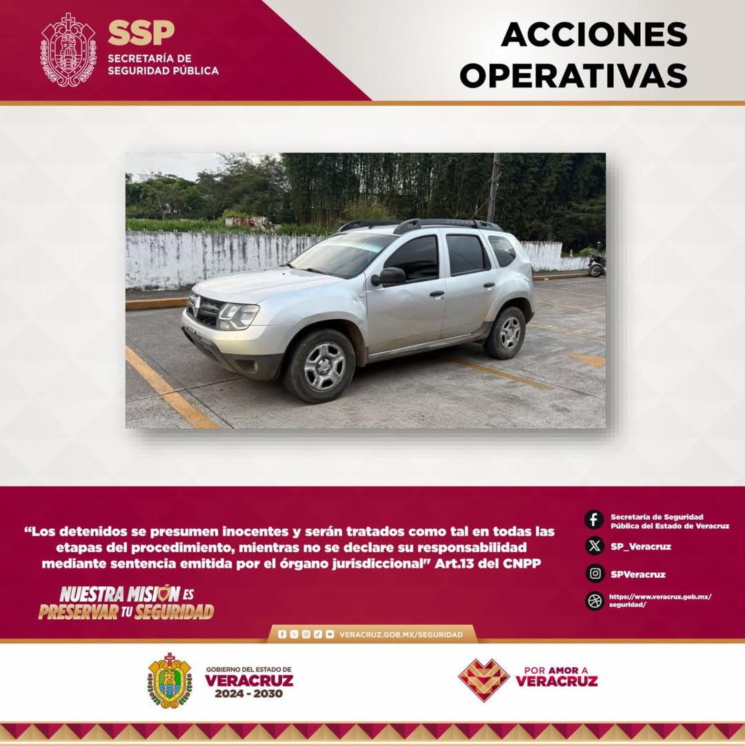 ssp-veracruz-recupera-vehiculos-robados Vehículos recuperados por SSP Veracruz durante operativos de seguridad