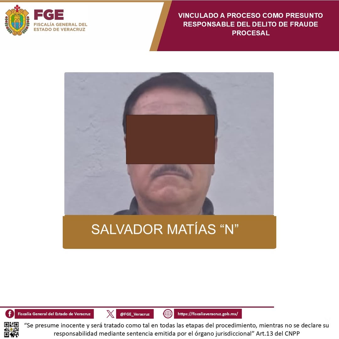 vinculacion-fraude-procesal-xalapa-fge Fiscalía General del Estado de Veracruz logra vinculación a proceso por fraude procesal en Xalapa
