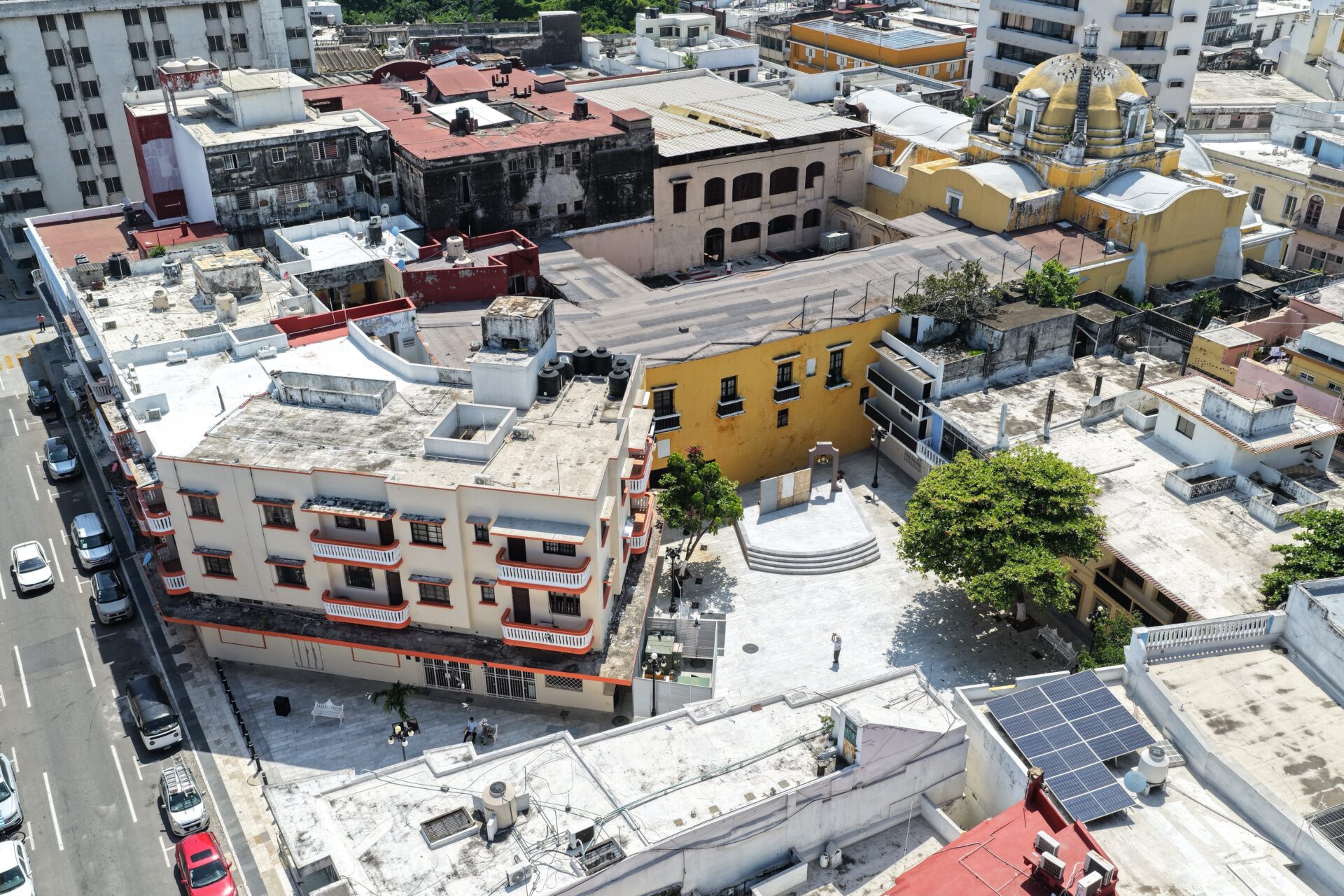 Rehabilitan Callejón y Plazuela de la Campana en Veracruz