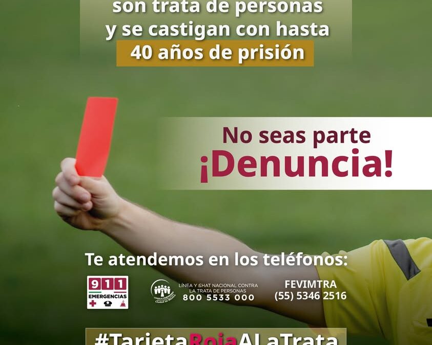 Ayuntamiento de Xalapa conmemora Día contra la Trata de Personas