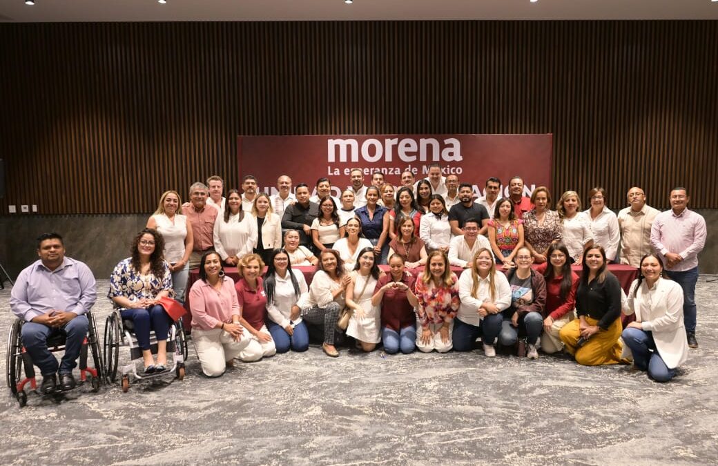 Diputados locales de Morena cierran filas con Ariadna Montiel y Rocío Nahle