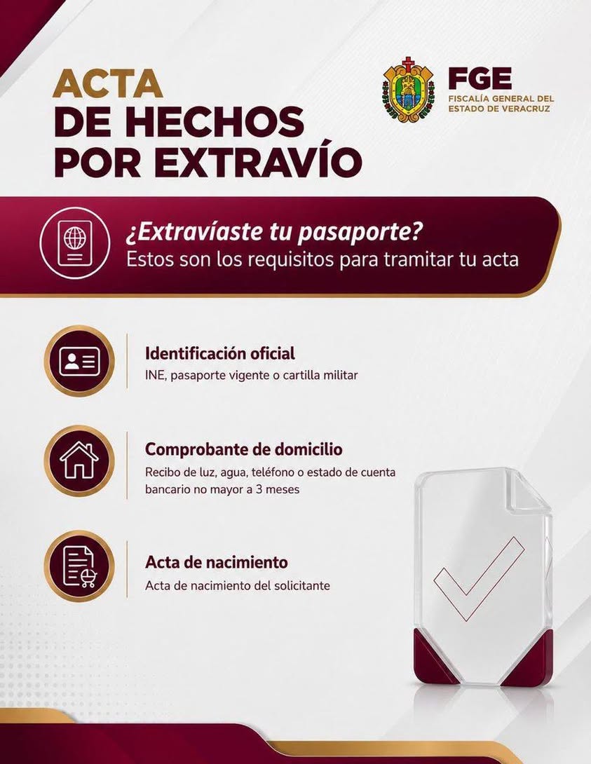 acta-de-hechos-extravio-pasaporte-veracruz Acta de Hechos por extravío de pasaporte en Veracruz