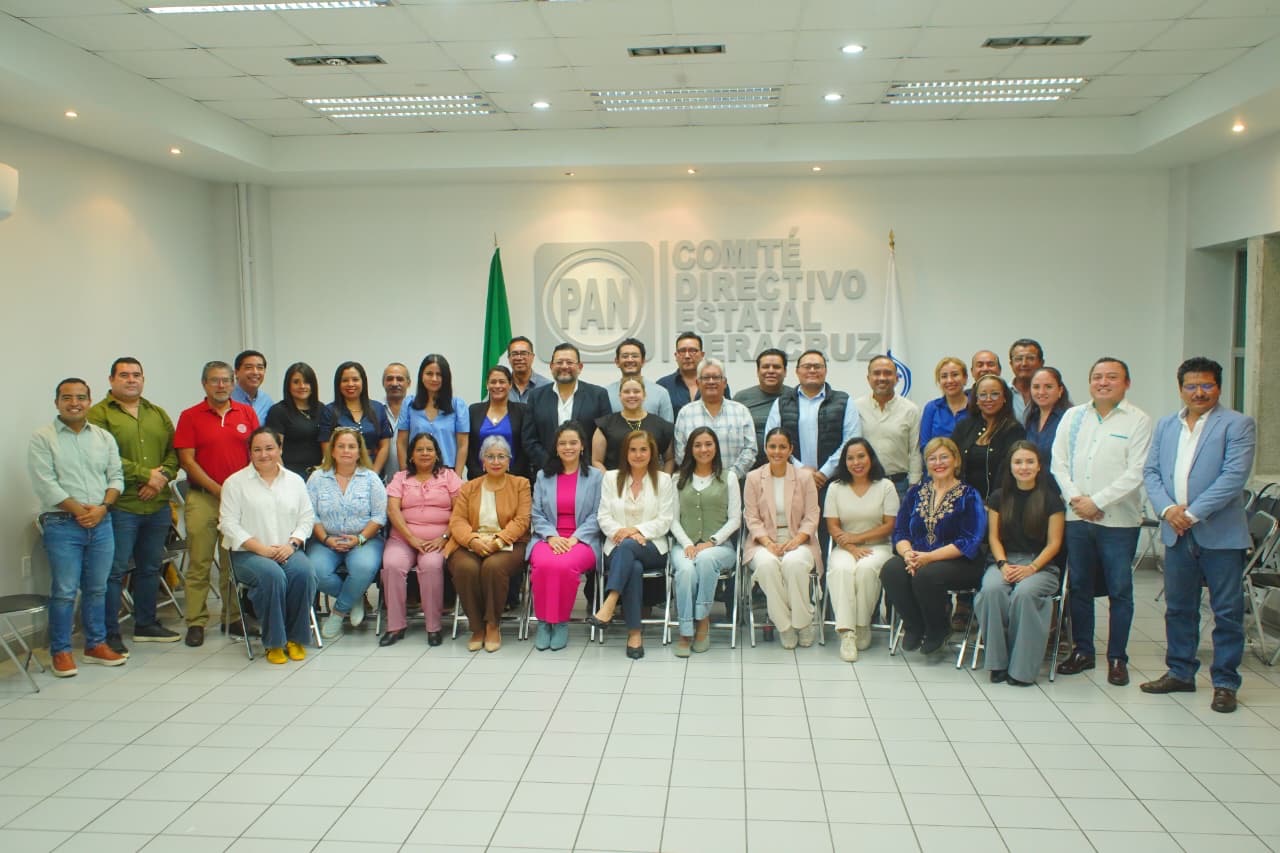PAN Veracruz nombra secretarías estatales y coordinaciones