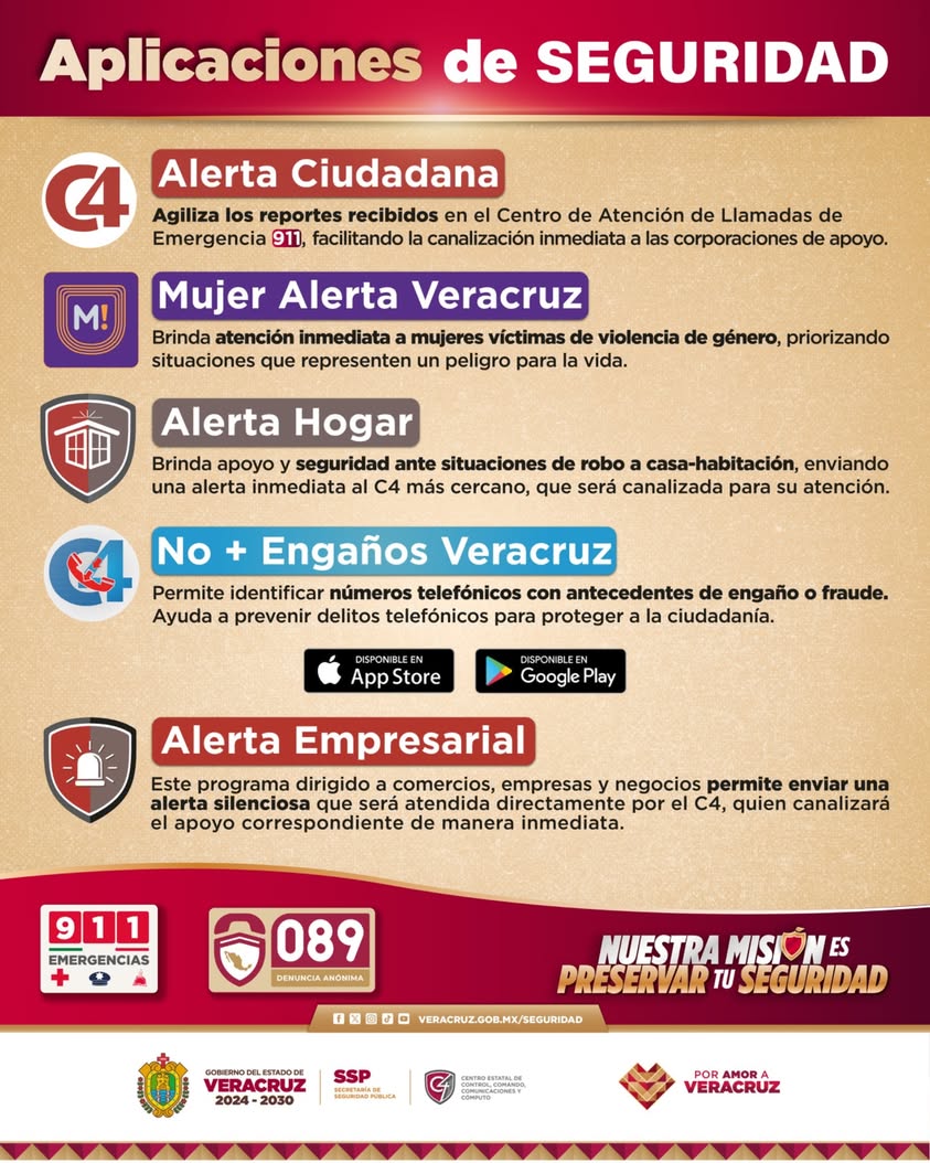 aplicaciones-seguridad-ssp-veracruz Aplicaciones móviles de seguridad de la SSP Veracruz