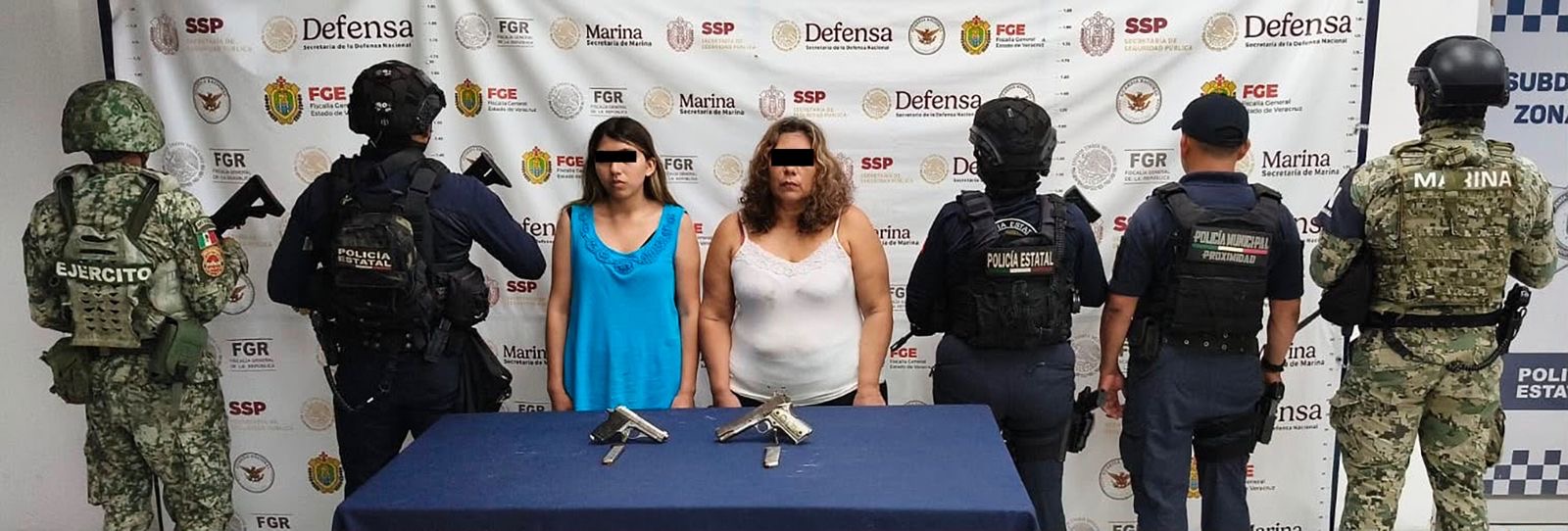 Detienen a cuatro presuntos integrantes de grupos delincuenciales en Pánuco y Tamiahua