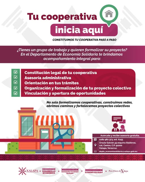 asesoria-gratuita-emprendedores-cooperativas-xalapa Ayuntamiento de Xalapa ofrece asesoría gratuita para emprendedores y cooperativas