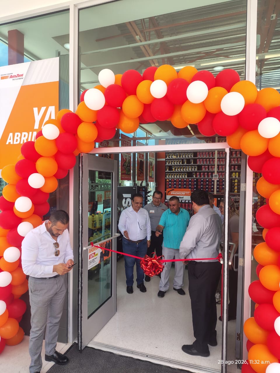 autozone-banderilla-inauguracion Tienda AutoZone en Banderilla durante su inauguración