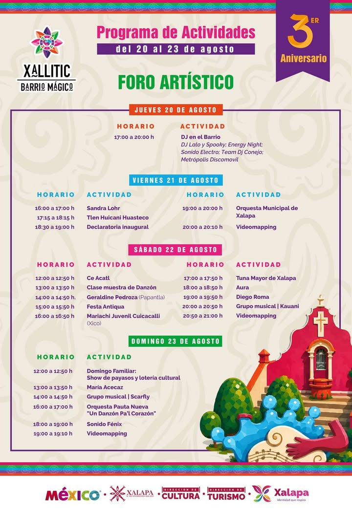 barrio-magico-xallitic-tercer-aniversario Tercer aniversario del Barrio Mágico Xallitic en Xalapa