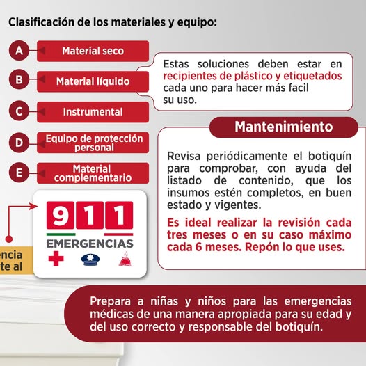 Protección Civil Veracruz recomienda botiquín de primeros auxilios en casa
