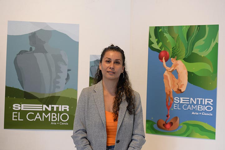 Casa del Lago UV exhibe carteles del proyecto 'Sentir el cambio'