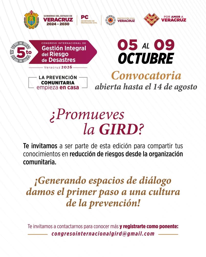 Congreso Internacional de Gestión Integral de Riesgo de Desastres