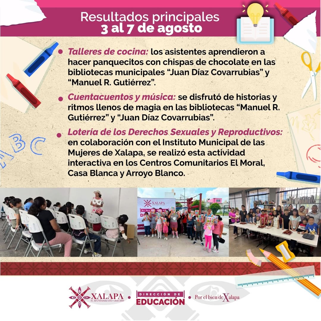 Actividades de los Cursos de Verano en Xalapa