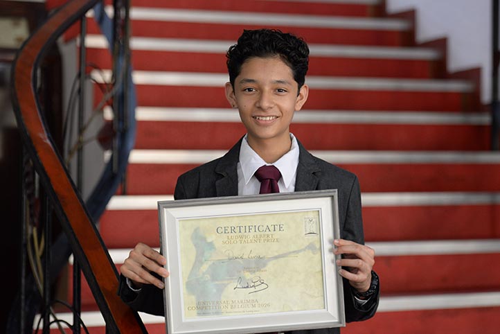 Daniel Luna, de la UV, gana el premio Ludwig Albert en Bélgica