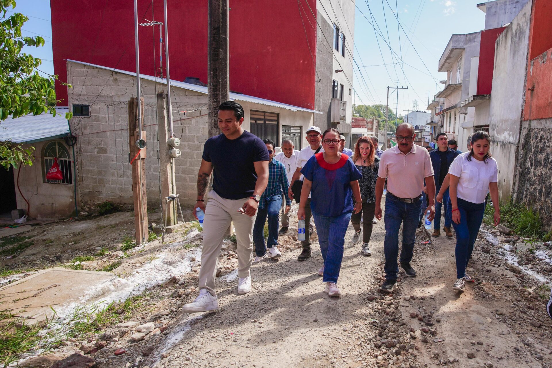 Ayuntamiento de Xalapa inicia pavimentación en colonia Emiliano Zapata
