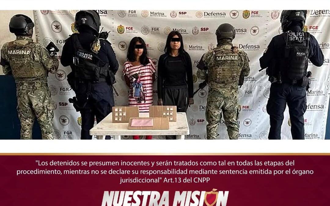 Detienen a 8 personas y aseguran drogas en Veracruz