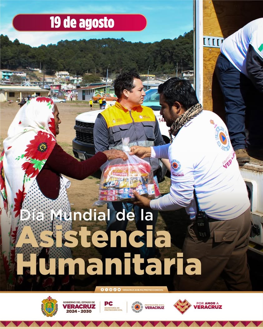 dia-mundial-asistencia-humanitaria-proteccion-civil-veracruz Publicación de Protección Civil Veracruz por el Día Mundial de la Asistencia Humanitaria