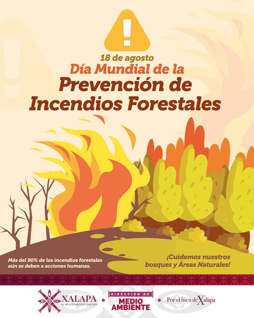 dia-mundial-prevencion-incendios-xalapa Conmemoración del Día Mundial de la Prevención de Incendios en Xalapa