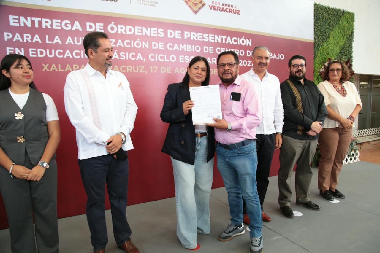 Movilidad docente en Veracruz supera los 5 mil cambios