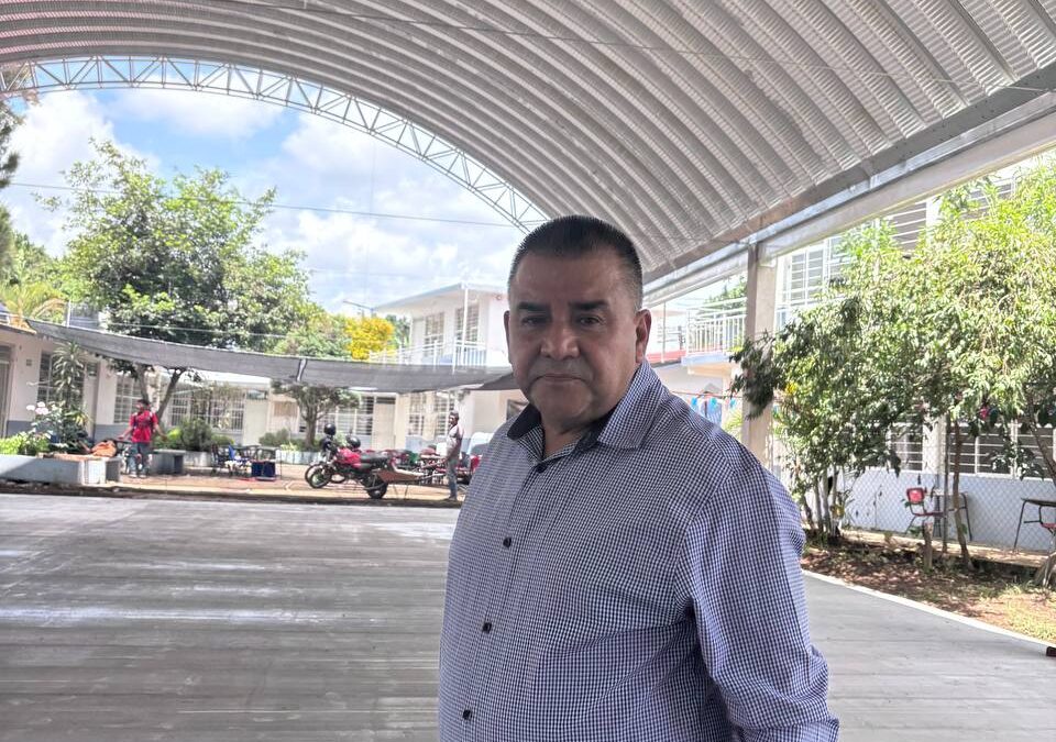 Concluye domo del Telebachillerato de Banderilla con inversión de 1.5 mdp