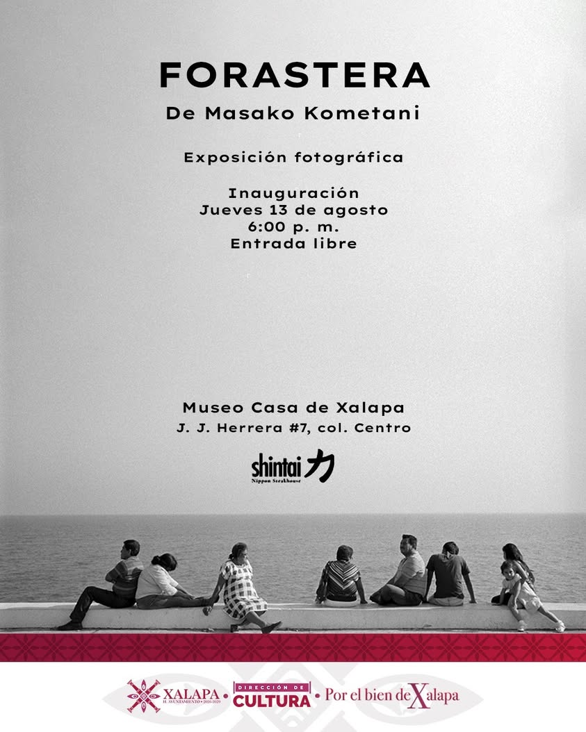 Exposición fotográfica Forastera en el Museo Casa de Xalapa
