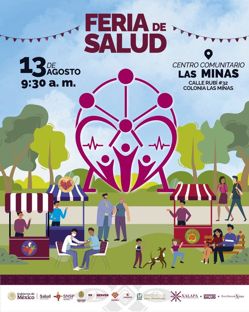 feria-de-salud-centro-comunitario-las-minas Feria de Salud en el Centro Comunitario Las Minas de Xalapa
