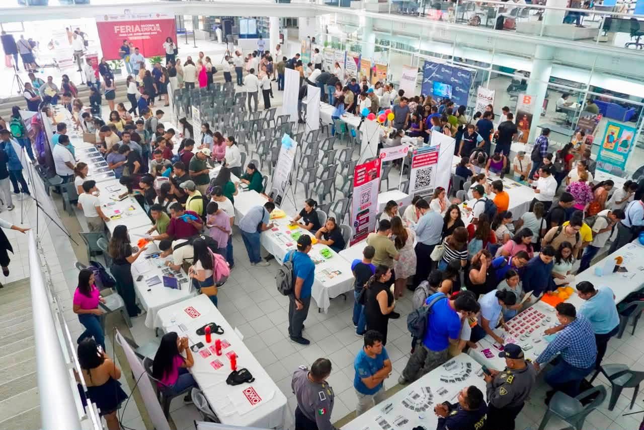 Segunda Feria Nacional de Empleo para las Juventudes en Veracruz