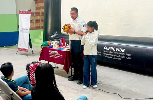 Feria de Prevención de la SSP Veracruz en Perote
