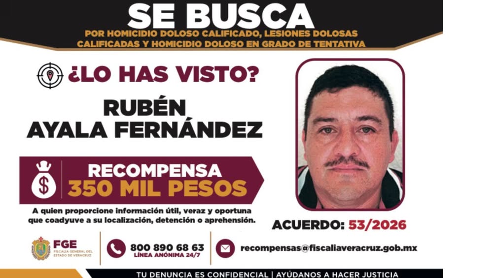 Fiscalía investiga homicidio de comunicadora en Juan Rodríguez Clara y ofrece recompensa