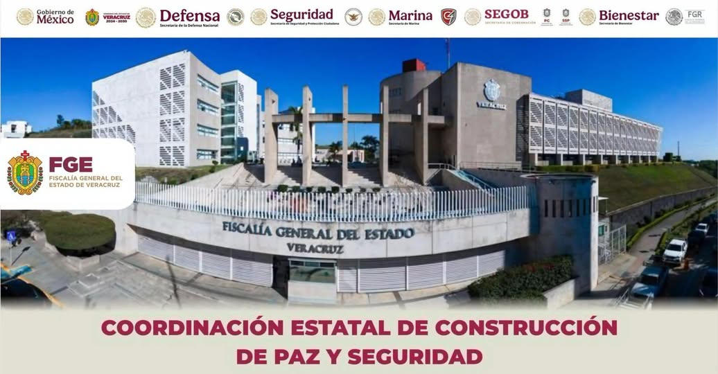 Fiscal General Lizbeth Aurelia Jiménez Aguirre durante la Mesa de Coordinación Estatal para la Construcción de Paz y Seguridad