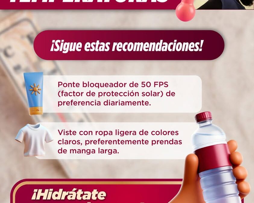 Protección Civil Veracruz recomienda hidratarse ante calor
