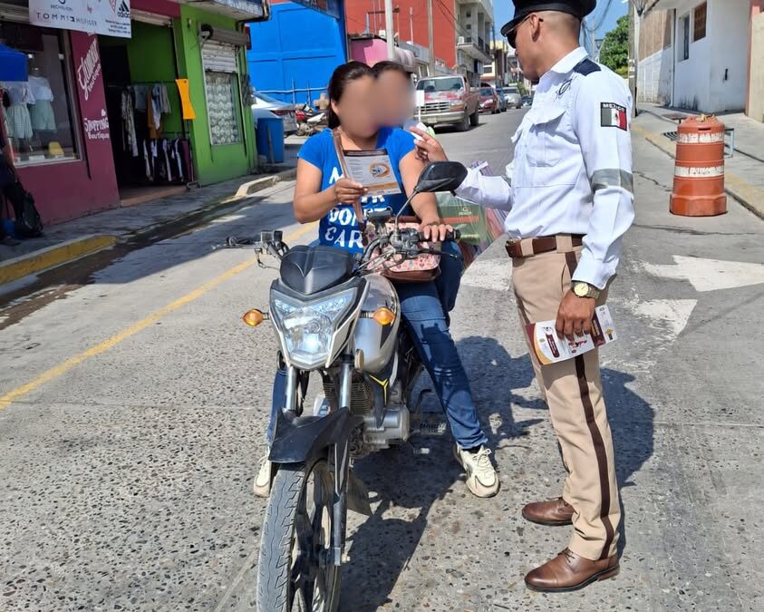 Jornada de seguridad vial en El Higo llama a motociclistas a prevenir