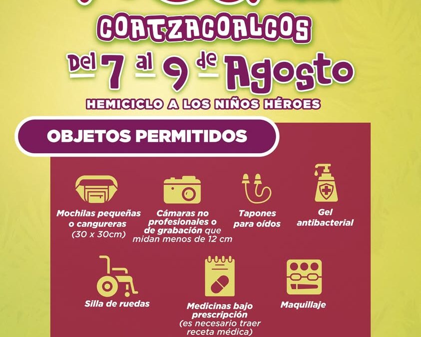 Protección Civil Veracruz publica objetos permitidos y prohibidos para Festival del Mar