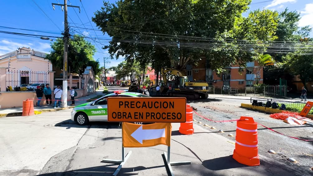 Inicio de obras en la avenida Ruiz Cortines en Xalapa