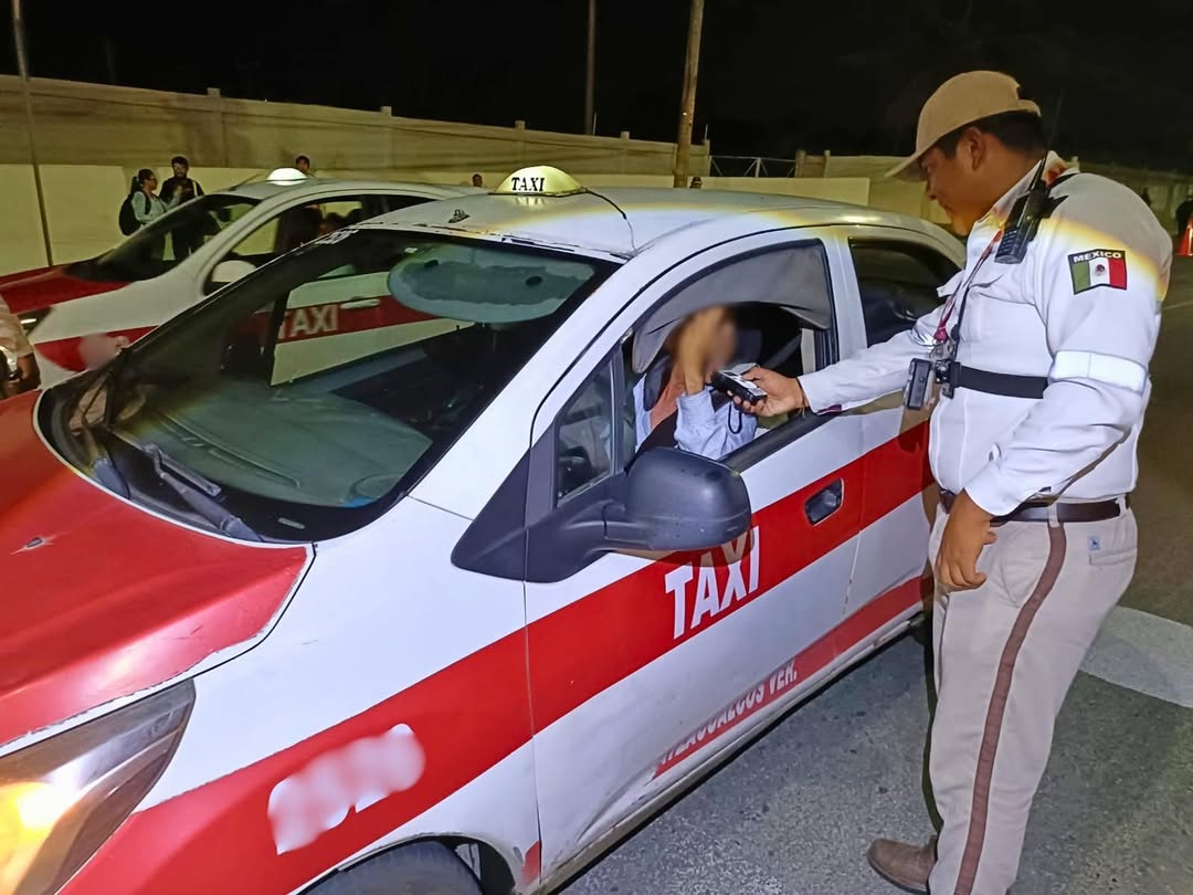 Operativo alcoholímetro en Coatzacoalcos y Xalapa de la SSP de Veracruz
