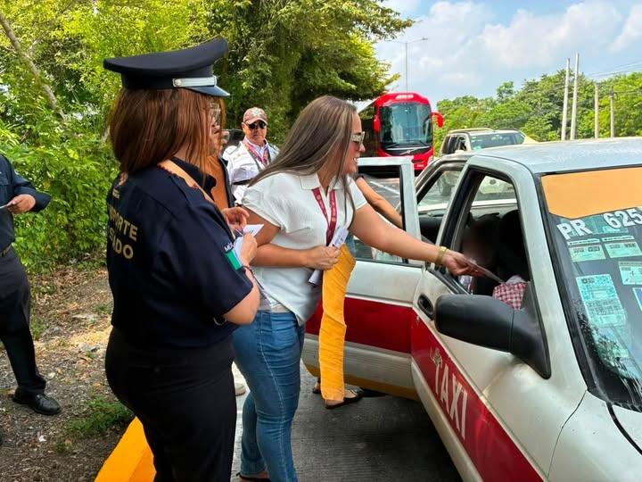 Operativo Ruta Segura en Poza Rica: prevención de la violencia de género