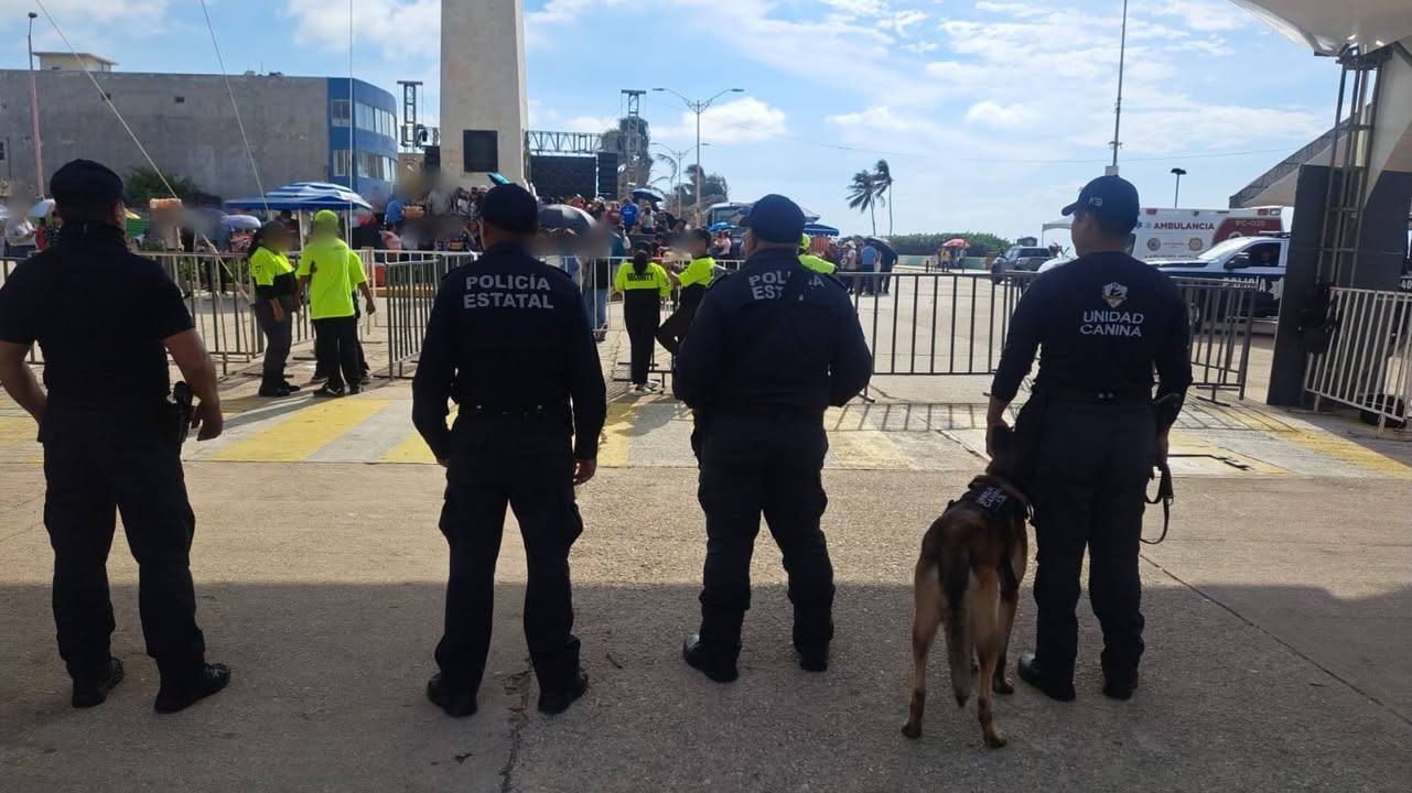 operativo-seguridad-festival-del-mar-coatzacoalcos Operativo de seguridad de la SSP en Coatzacoalcos durante el Festival del Mar 2026