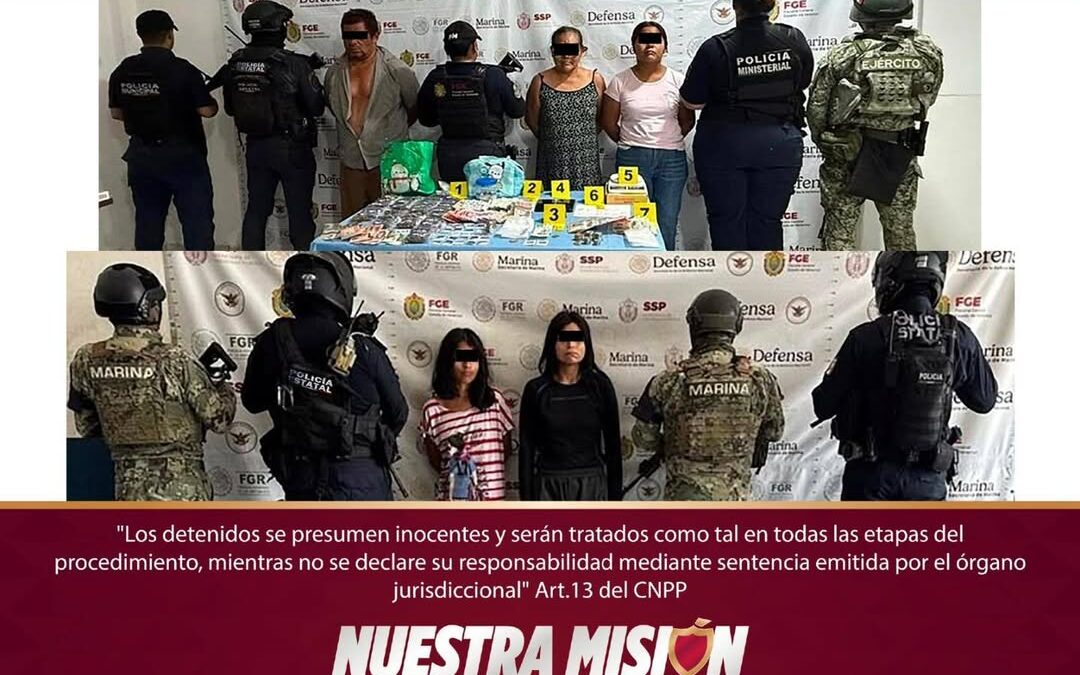 Detienen a 21 personas durante operativos en Veracruz