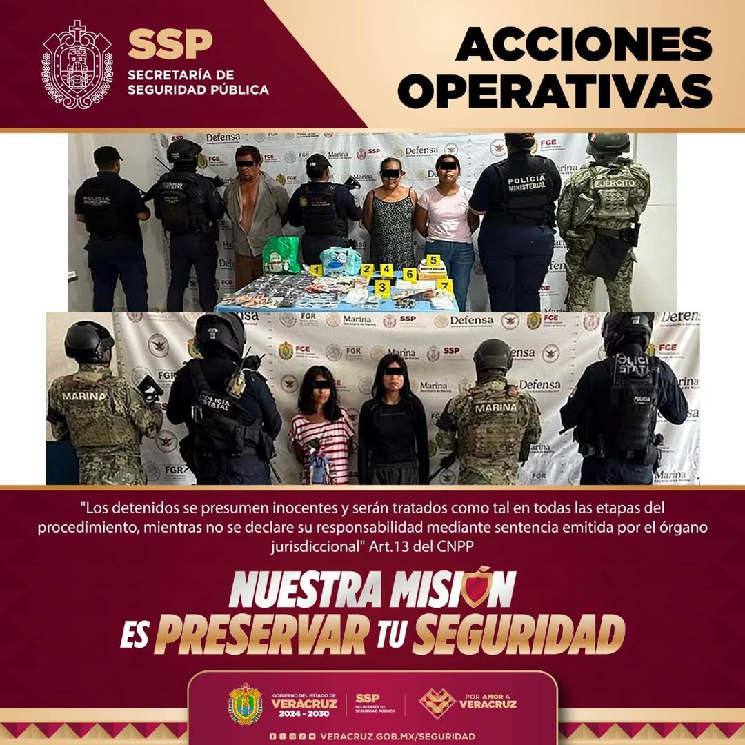 operativos-seguridad-veracruz-21-detenidos Operativos de seguridad en Veracruz con 21 detenidos