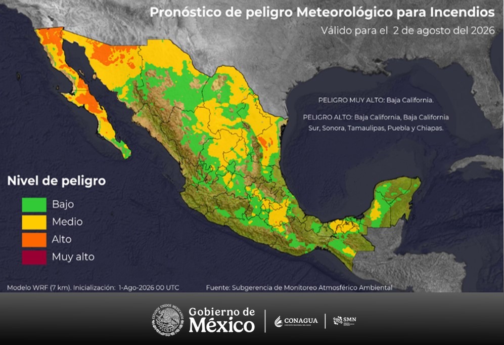 peligro-muy-alto-incendios-forestales-baja-california Pronóstico de peligro muy alto de incendios forestales en Baja California